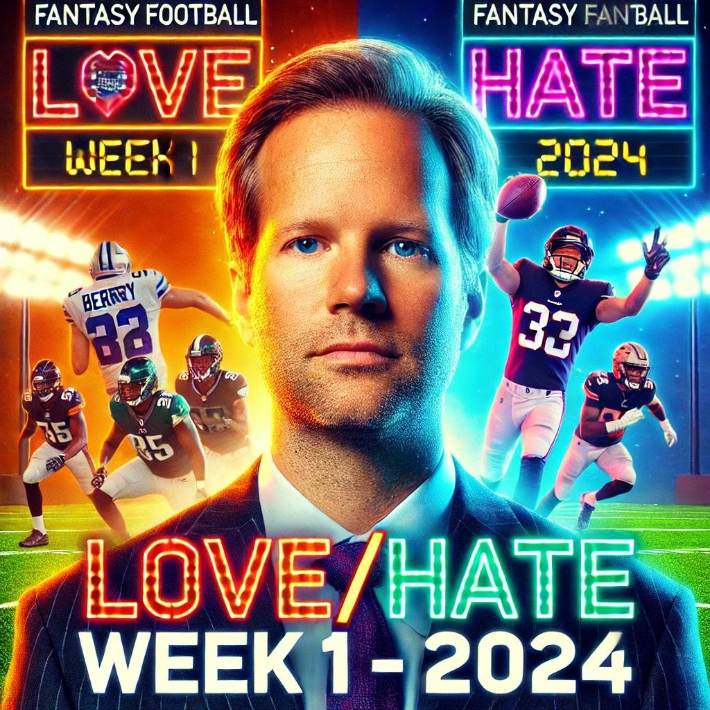 matthew berry love hate week 1 2024