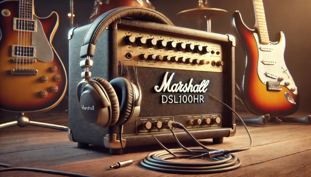 how to use headphones with dsl 100hr marshall