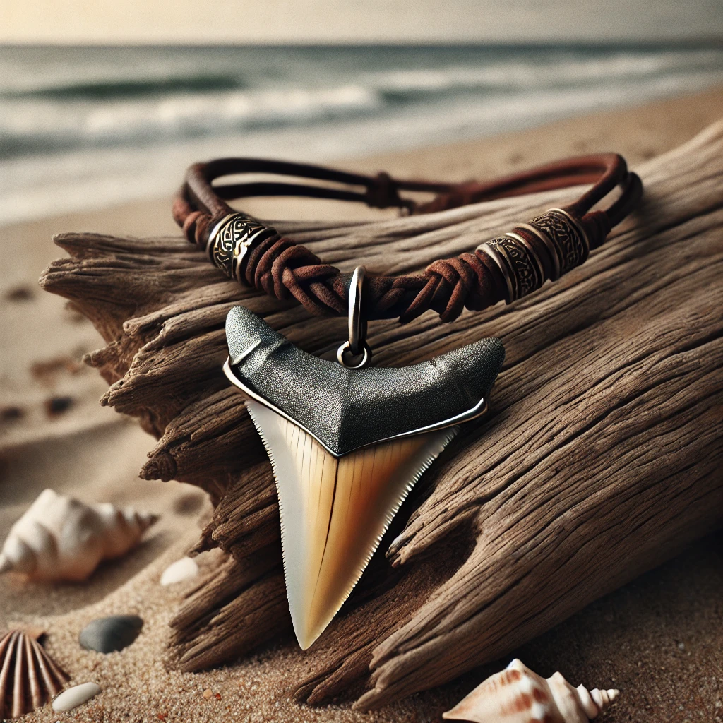 shark tooth necklace