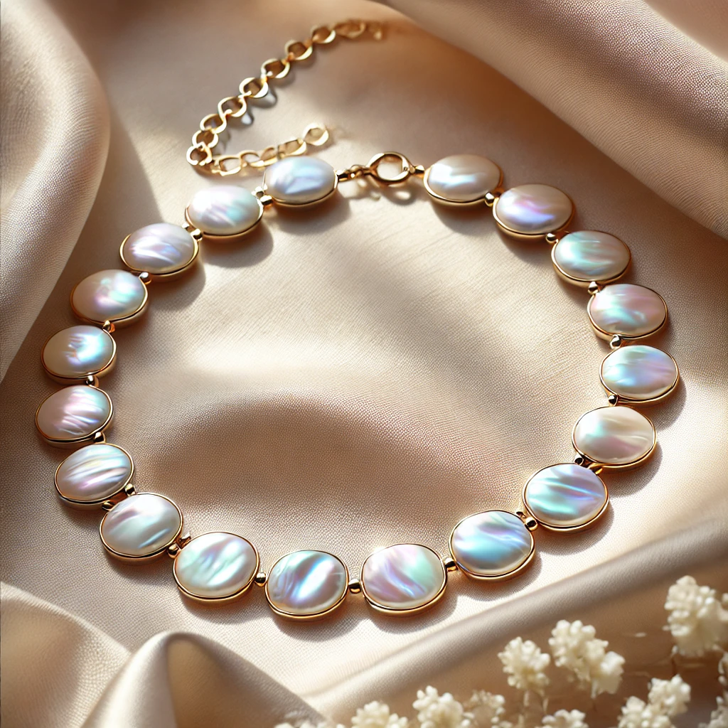 mother of pearl necklace