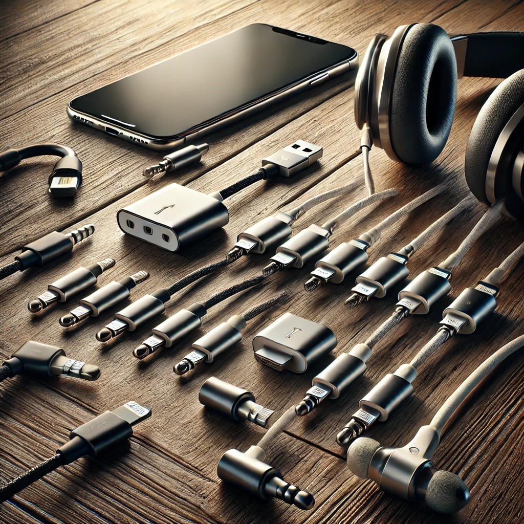 durable lightning to headphone adapters