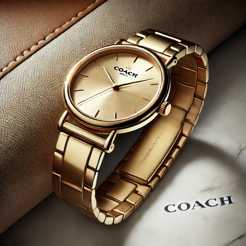 shop coach gold bracelet watch