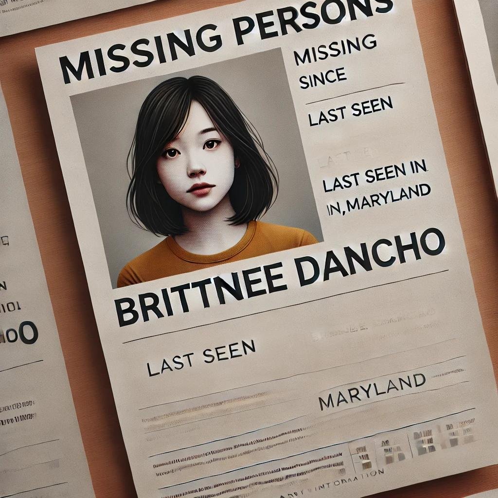 brittnee dancho missing maryland update